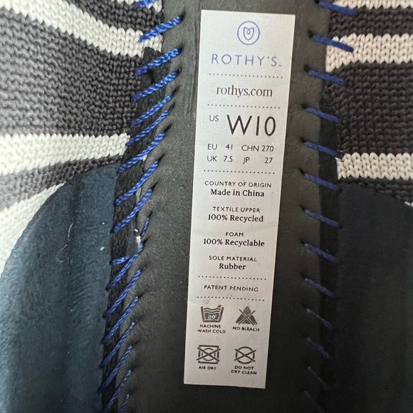 Rothy’s inverse stripe points - Picture 5 of 5